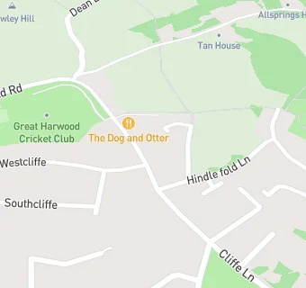 map for The Dog and Otter