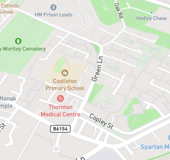 map for Catering Leeds (Castleton Primary)