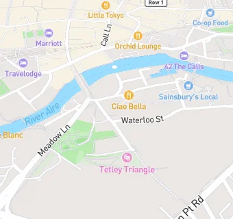map for The Tetley