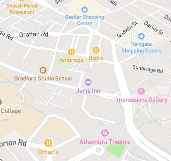 map for Leonardo Hotel Bradford