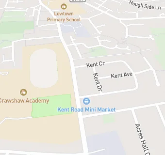 map for Kent Road Mini Market