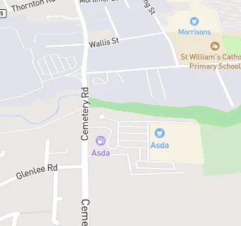 map for Asda Pharmacy