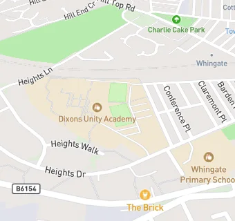 map for West Leeds High School