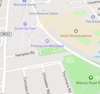 map for Hampton Road Social Club