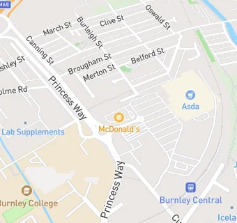 map for Asda Pharmacy