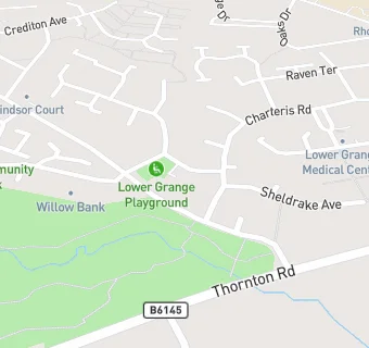 map for Lower Grange Community Association