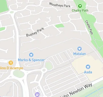 map for Asda Pharmacy