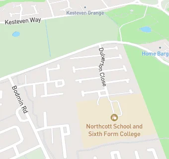 map for Hull Catering @ Northcott School