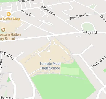 map for Temple Moor High School Science College