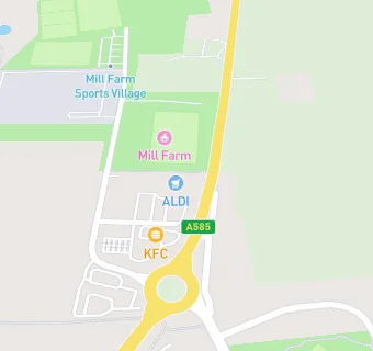 map for Aldi Stores