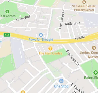 map for The Irish Centre (Tuesday Club)