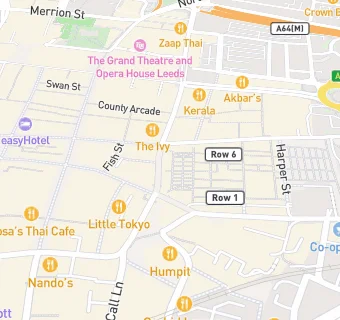 map for Boots The Chemist (Vicar Lane)