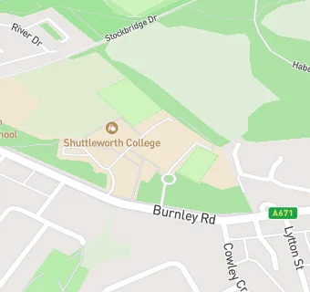 map for Shuttleworth College