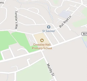 map for Crossley Hall Primary School