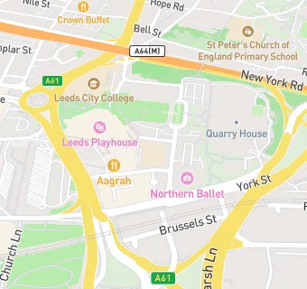 map for Baxterstorey Café BBC Leeds 5045