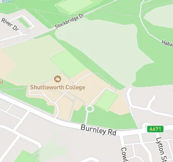 map for Shuttleworth College