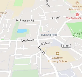 map for Busy Bees At Leeds Pudsey Lowtown