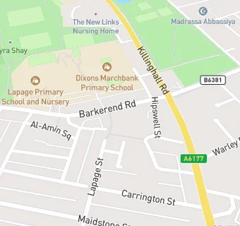 map for Moor Park Medical Practice