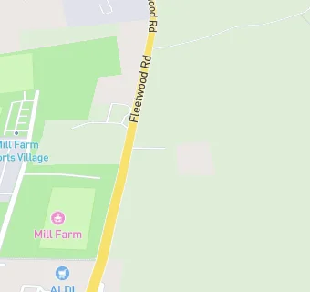 map for Mill Farm Service Station