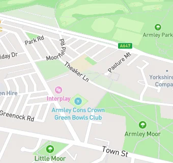 map for Christ Church Upper Armley C Of E Primary School