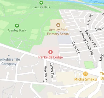 map for Mitie At Parkside Lodge