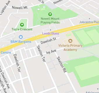 map for Victoria Primary School