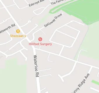 map for Hillfoot Surgery