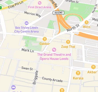 map for Leeds Grand Theatre And Opera House