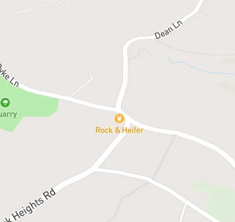 map for The Rock And Heifer Inn