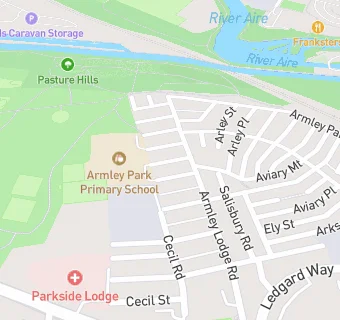 map for Catering Leeds  (Armley Primary)