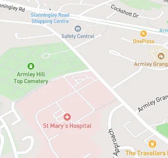 map for St Marys Hospital