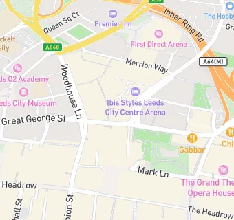 map for Greggs (Merrion Street)