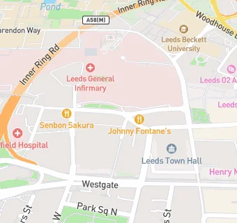 map for Greggs (Great George Street)