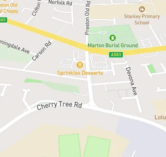 map for Cherry Tree Sandwich Bar