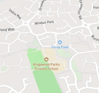 map for Kingswood Parks Primary School