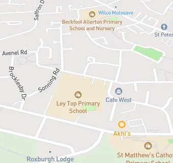 map for Ley Top Primary School