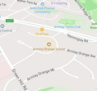 map for Armley Grange School