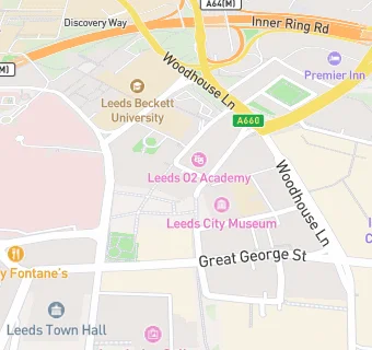 map for Leeds Academy