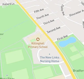 map for Killinghall Primary School