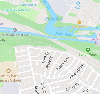 map for Lidl (Armley)