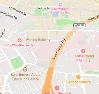 map for Costa Coffee And Amigos (Clarendon Wing)