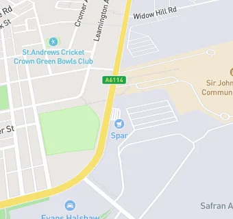 map for Eastern Avenue Service Station