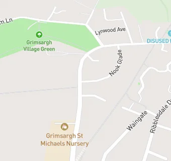 map for Grimsargh Social Club