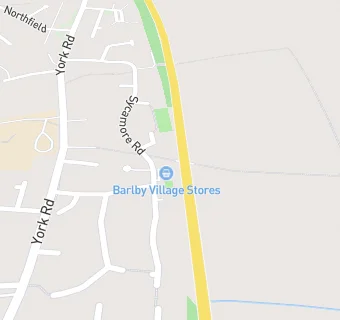 map for Barlby Village Store