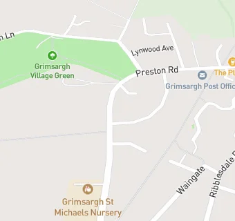 map for Grimsargh Pharmacy