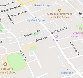 map for Manningham Middle School