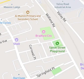 map for Tiffin Stadium Catering