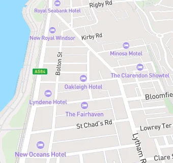 map for Wellington Hotel