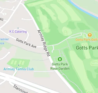 map for Gotts Park Golf Club (Bar)