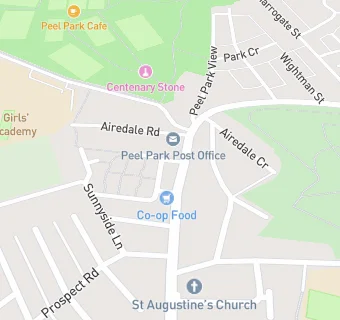 map for Peel Park Dental Surgery